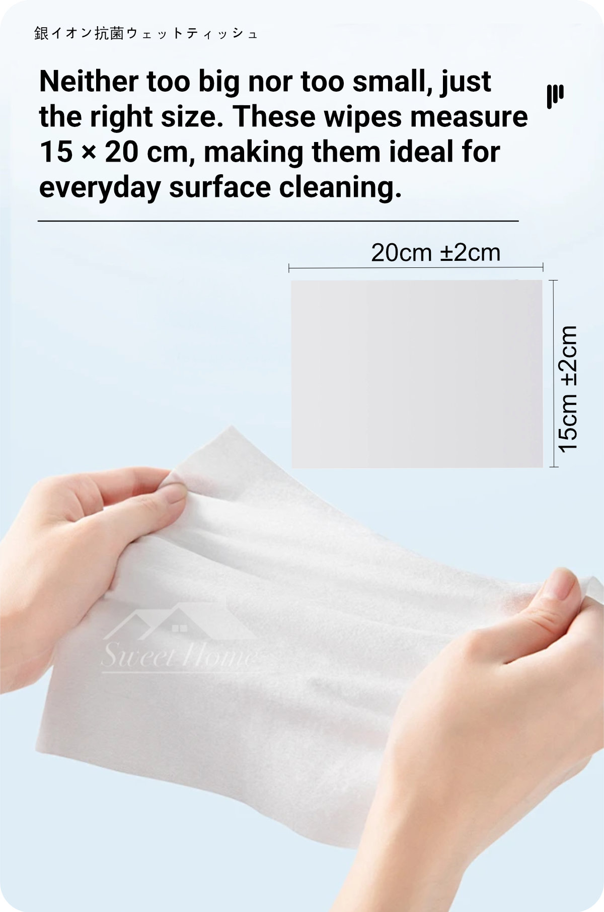 Clean Family-Silver Ion Antibacterial Wipes-5